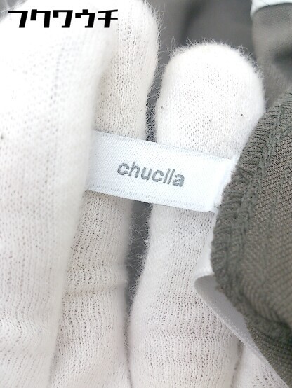 ◇ chuclla チュクラ タック センタープレス パンツ ダークグレー系 レディース_画像4