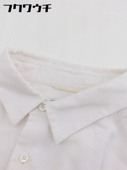 ◇ 417 EDIFICE フォーワンセブン エディフィス 長袖 シャツ サイズL オフホワイト メンズの画像5