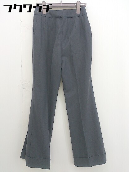 * Leilian Leilian hem roll up center Press pants size 7 dark gray lady's 