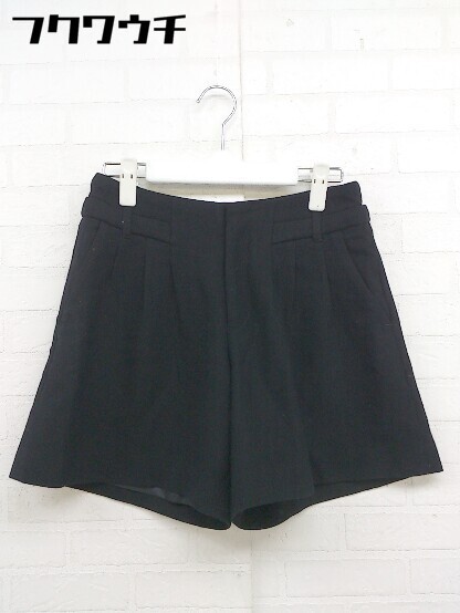 * SHIPS Ships tuck short pants size S black lady's 