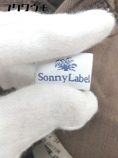 ◇ Sonny Label サニーレーベル URBAN RESEARCH コーデュロイ ワイド パンツ サイズ38 ブラウン レディース_画像4