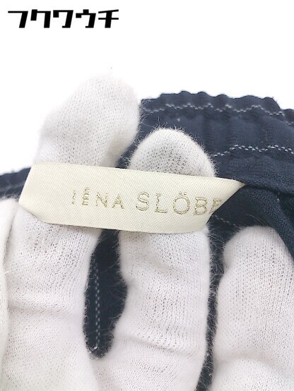 ◇ SLOBE IENA スローブイエナ ストライプ ウエストゴム イージーパンツ ネイビー レディース_画像4