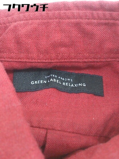 * green label relaxing green lable UNITED ARROWS button down BD long sleeve shirt size XS red men's 