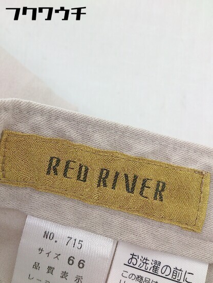 ◇ RED RIVER レッドリバー ストレッチ パンツ サイズ66 グレージュ レディース_画像4