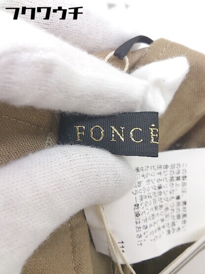 ◇ ◎ FONCE フォンセ ABAHOUSE タグ付き ウエストゴム ストレッチ ハイウエスト パンツ サイズ36 ベージュ レディース_画像4