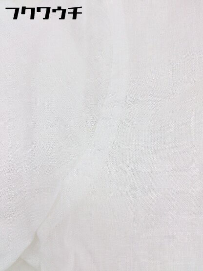 ◇ ◎ TOMORROWLAND トゥモローランド リネン100% 半袖 シャツ サイズS オフホワイト メンズ_画像7