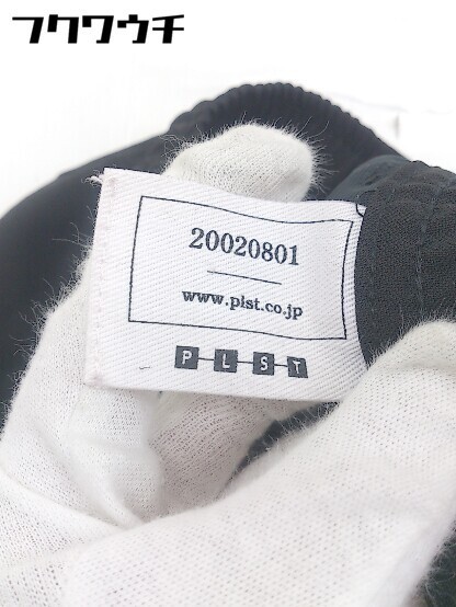 ◇ PLST プラステ ウエストゴム 七分丈 サブリナ パンツ サイズ 0 ブラック レディース_画像5