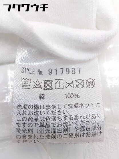 ◇ GOLF ゴルフ ロゴ 半袖 Tシャツ カットソー サイズ M ホワイト メンズ_画像5