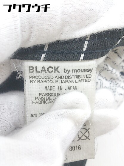 * BLACK BY MOUSSY черный bai Moussy полоса брюки размер 23 черный женский 