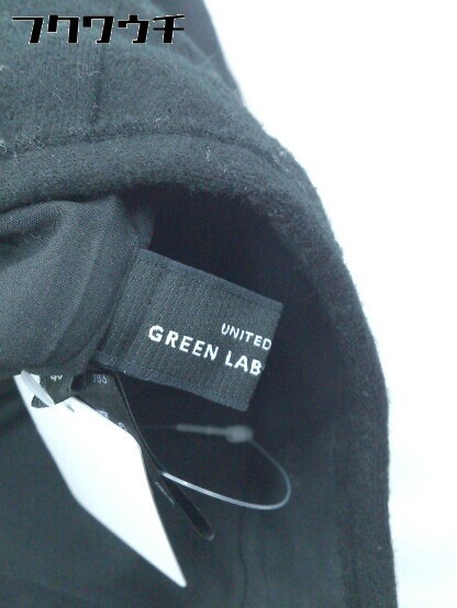 ◇ green label relaxing グリーンレーベル UNITED ARROWS ワイド パンツ サイズ40 ブラック レディース_画像4