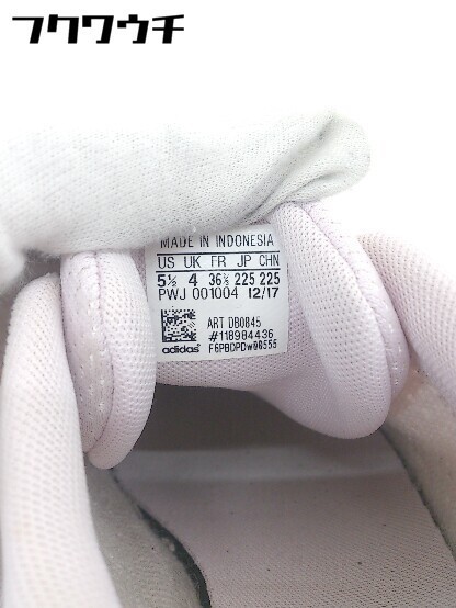 ◇ adidas アディダス for earth VALCLEAN W DB0845 別注 スニーカー シューズ サイズ22.5cm ピンク系 レディース_画像6