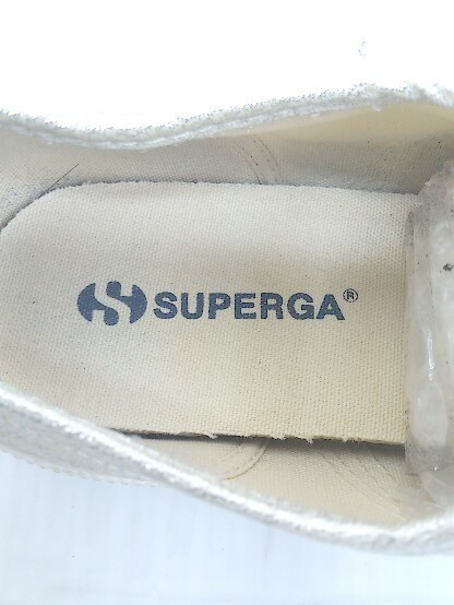 ◇ SUPERGA スペルガ スニーカー シューズ サイズ38 ゴールド系 レディース_画像5