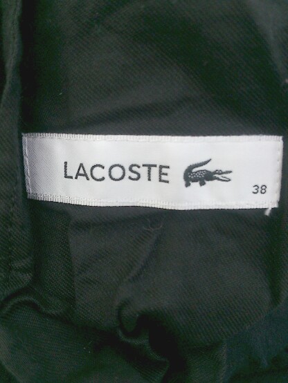 ◇ LACOSTE ラコステ イージー パンツ サイズ36 ブラック レディース_画像4