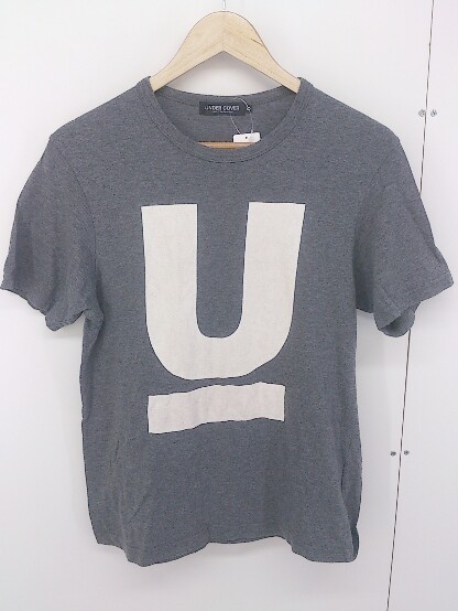 ◇ UNDERCOVER アンダーカバー 半袖 Tシャツ カットソー サイズS ミディアムグレー ライトベージュ系 メンズ_画像2