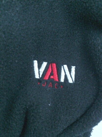 ◇ VAN ヴァン リバーシブル キッズ 子供服 ノースリーブ ベスト サイズ150 カーキ系 ブラック メンズ P_画像3