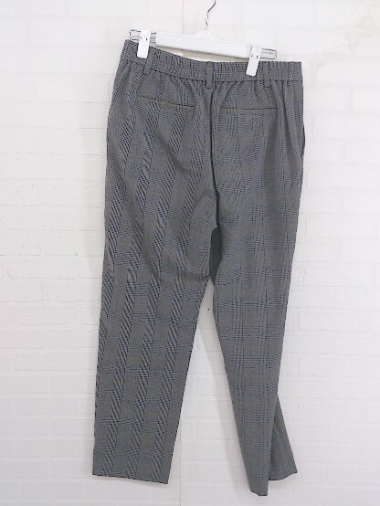 * PART2 BY JUNKO SHIMADA check pants size waist 67 gray series dark gray series yellow group lady's E