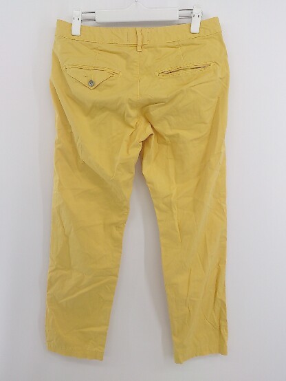 * YANUK Yanuk boys cropped pants color chino pants size S yellow lady's P