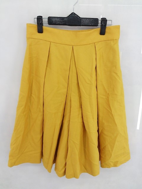 * MICHEL KLEIN Michel Klein wide pants size 38 yellow group lady's P