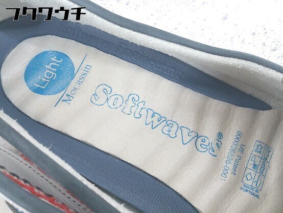 ◇ softwaves ソフトウェーブス デッキシューズ ローファー サイズ41/8 マルチ レディース_画像4