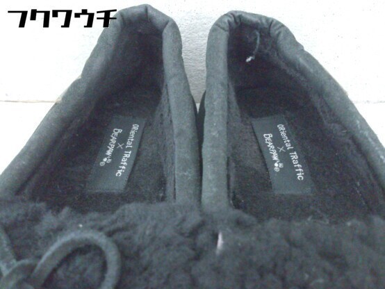 * Oriental Traffic × BEARPAW Bear pau боа мокасины обувь размер 24 черный женский 