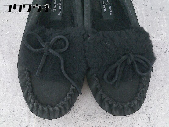 * Oriental Traffic × BEARPAW Bear pau боа мокасины обувь размер 24 черный женский 