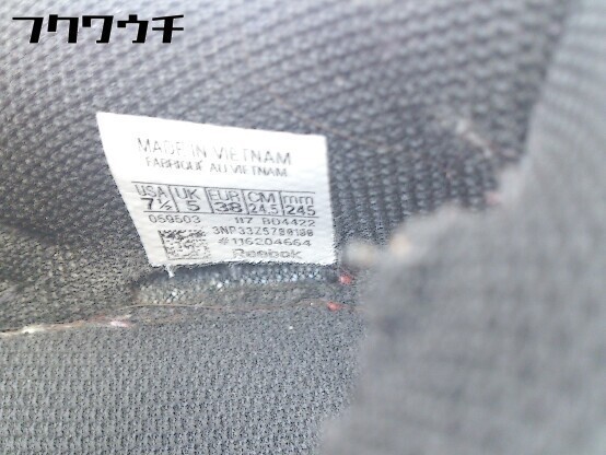 ◇ ◎ Reebok リーボック CLASSIC LEATHER MET DIAMOND BD4422 スニーカー シューズ サイズ24.5cm ブラック レディースの画像6