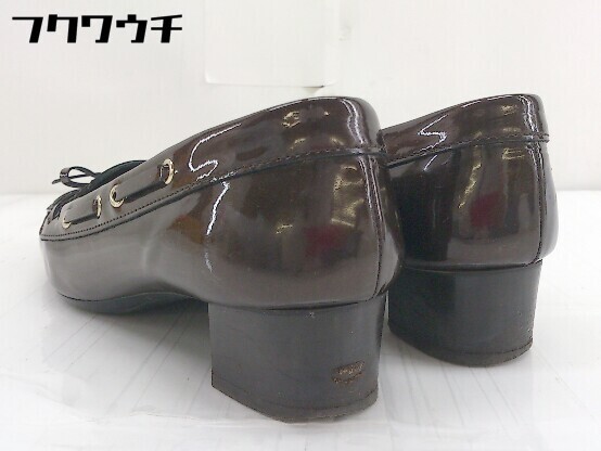 ◇ GINZA YOSHINOYA   серебро ...  квадрат  ... ... каблук  ... мех   обувь    размер   24  темный   коричневый   женский 