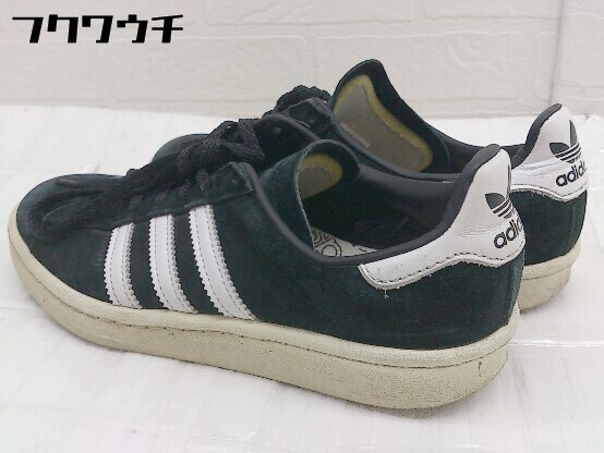 ◇ adidas アディダス FW5046 キャンパス 80s スニーカー シューズ 23ｃｍ ブラック レディース_画像3