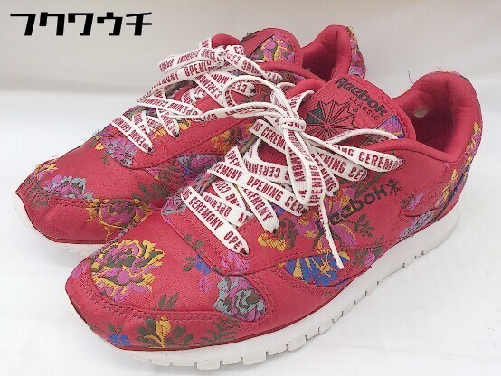 ◇ ◎ Reebok × OPENING CEREMONY オープニングセレモニー DV5223 スニーカー シューズ サイズ23ｃｍ レッド レディース_画像1