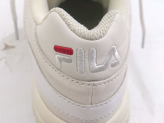 ◇ FILA フィラ スニーカー シューズ サイズ24.5cm ホワイト系 レディース Pの画像6