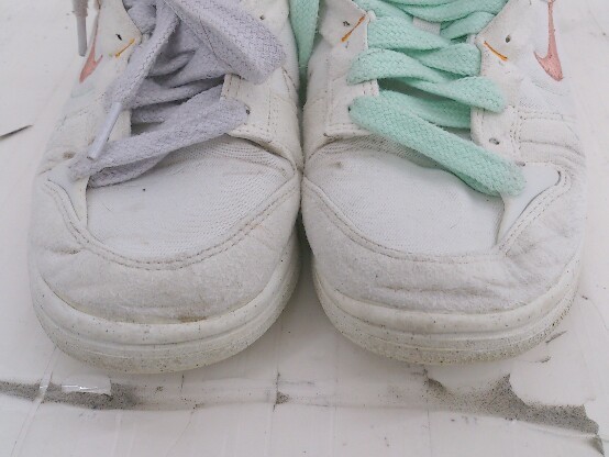 ◇ NIKE WMNS “DUNK” LOW DISRUPT 2 DH4402-100  кроссовки    обувь    размер  23ｃｍ  белый   мятный   женский  E