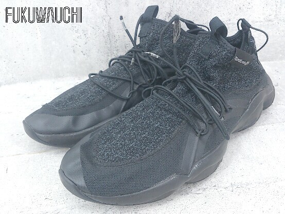 ◇ Reebok DMX FUSION TS リーボック CN2209 スニーカー シューズ 29.5cm ブラック メンズ_画像1