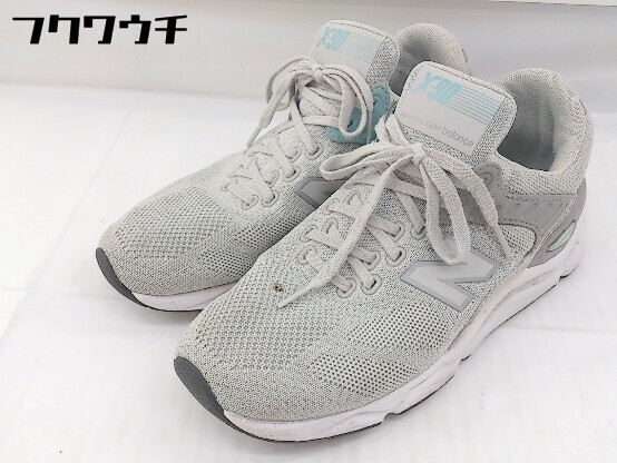 ◇ NEW BALANCE ニューバランス MSX90HTB スニーカー シューズ サイズ25.5cm グレー ブルー系 メンズ_画像2