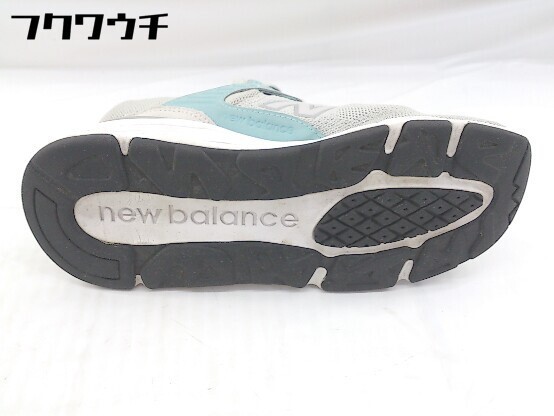 ◇ NEW BALANCE ニューバランス MSX90HTB スニーカー シューズ サイズ25.5cm グレー ブルー系 メンズ_画像7