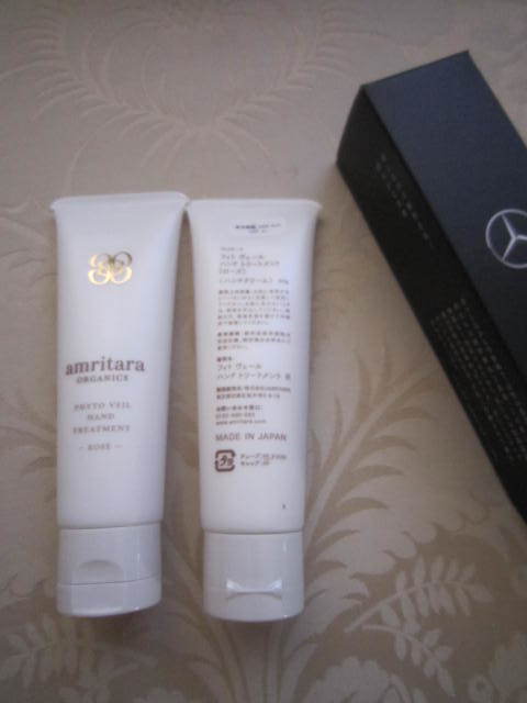 MERCEDES‐BENZ クリスマスプレゼント2023 AMRITARA ORGANICS phyto veil HAND TREATMENT ハンドクリーム ROSE 50g_画像6