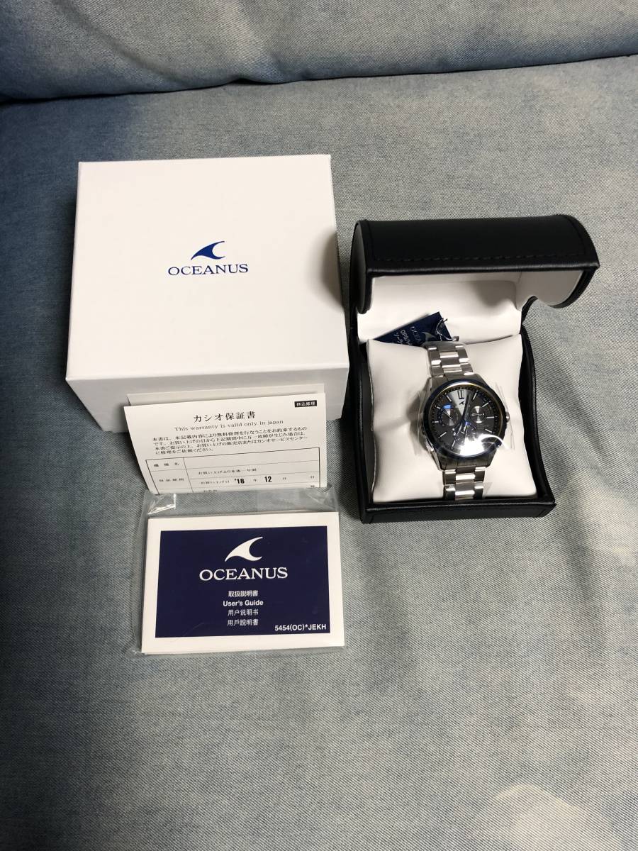 いいスタイル 新品 オシアナス カシオ CASIO OCEANUS OCEANUS