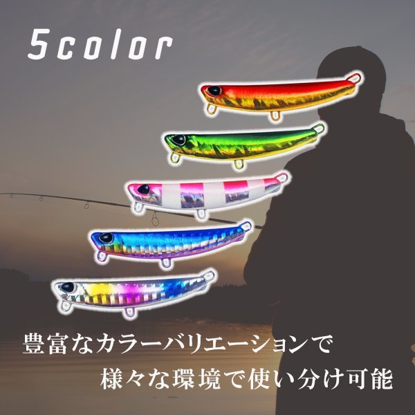 30g セット メタルジグ セット ルアー ジグ ルアーセット ジグヘッド 釣り道具 アジング ショアジギング ジグパラ シーバス_画像6