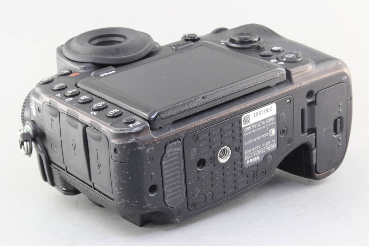 B+ (並品) Nikon ニコン D850 ボディ フルサイズ 初期不良返品無料 領収書発行可能_画像5