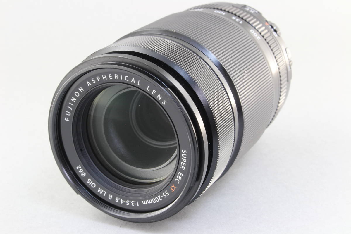 B+ (並品) FUJIFILM 富士フィルム XF 55-200mm F3.5-4.8 R LM OIS 光学クリアー 初期不良返品無料 領収書発行可能_画像5