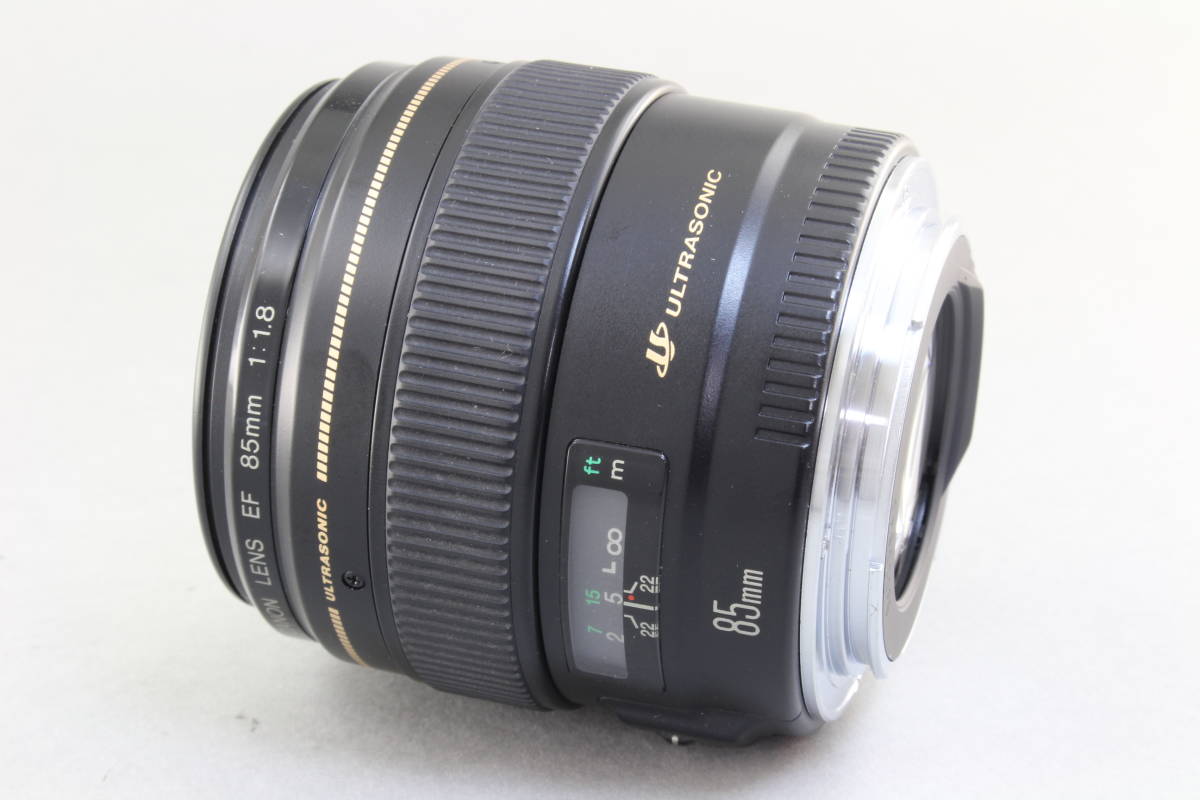 AA (極上美品) Canon キャノン EF 85mm F1.8 USM 初期不良返品無料 領収書発行可能