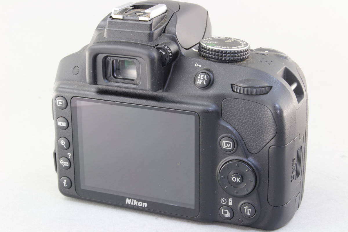 B+ (並品) Nikon ニコン D3300 AF-S NIKKOR 18-55mm II レンズキット ショット数575回 注意書きあり 初期不良返品無料 領収書発行可能_画像3