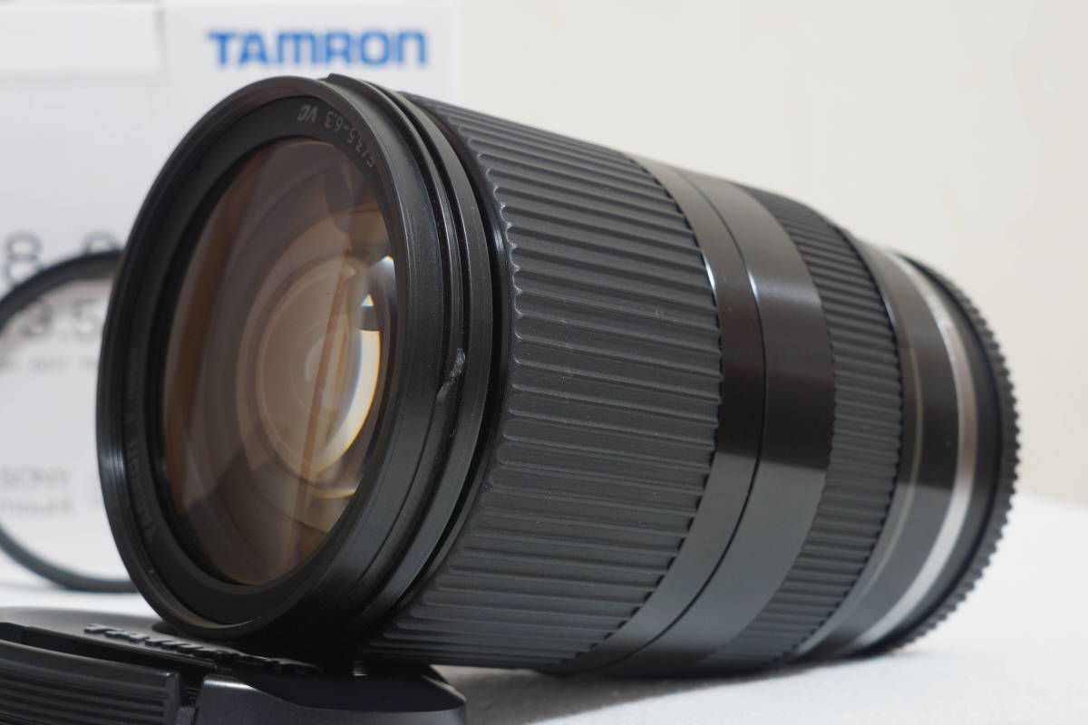 【超美品・送料無料・PLフィルタ付！】TAMRON タムロン 18-200mm F/3.5-6.3 Di III VC Model B011 ブラック Eマウント_画像2