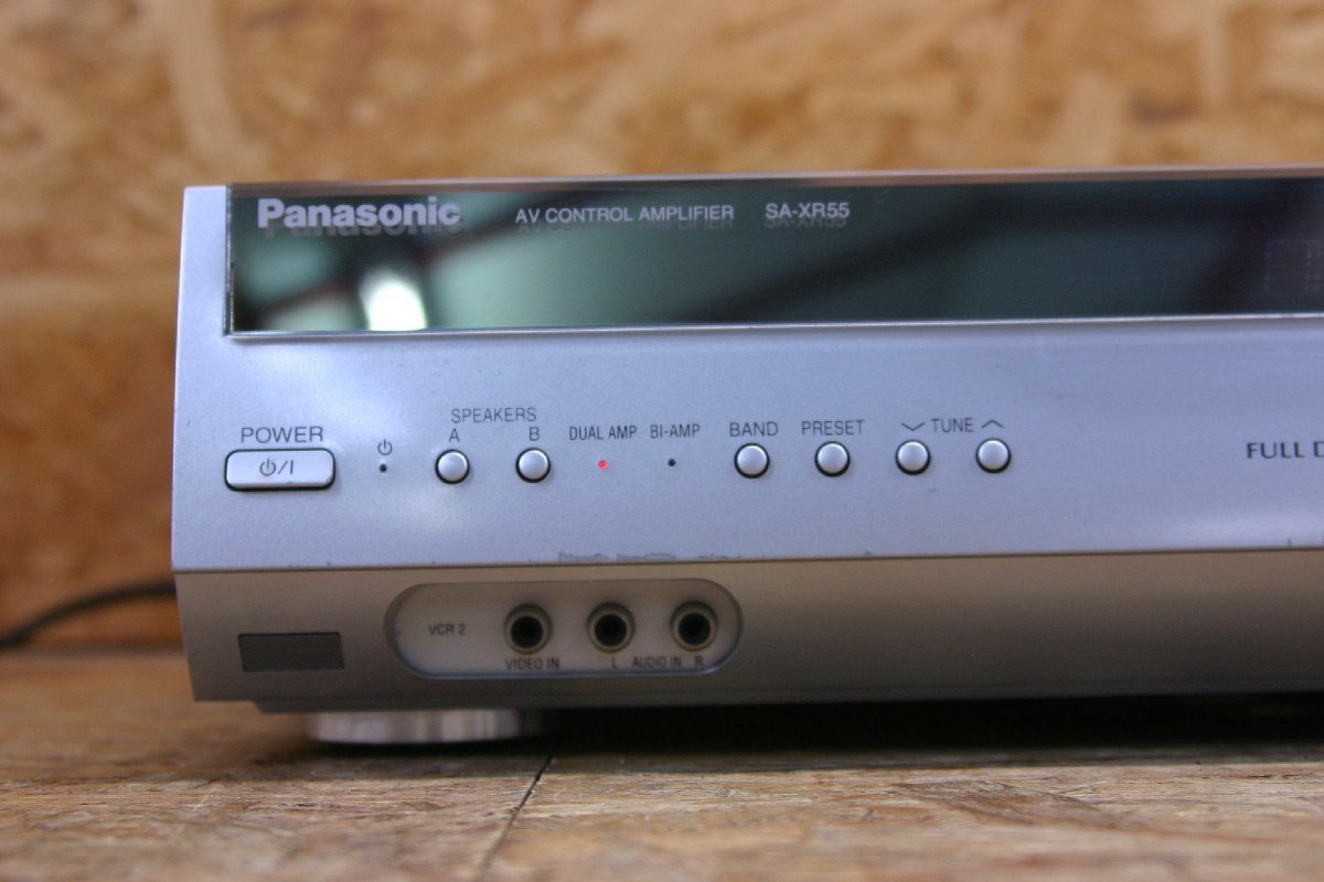 ◎【動作確認済み】Panasonic SA-XR55 7.1chデジタルAVコントロールアンプ フルデジタルアンプ◎（Z703）_画像2