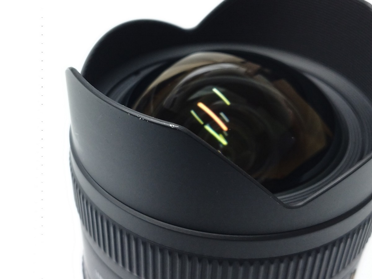 【使用少・付属品完備】SIGMA 8-16mm F4.5-5.6 DC HSM キヤノン EFマウント用 APS-C専用 シグマ 超広角ズームレンズ _画像7