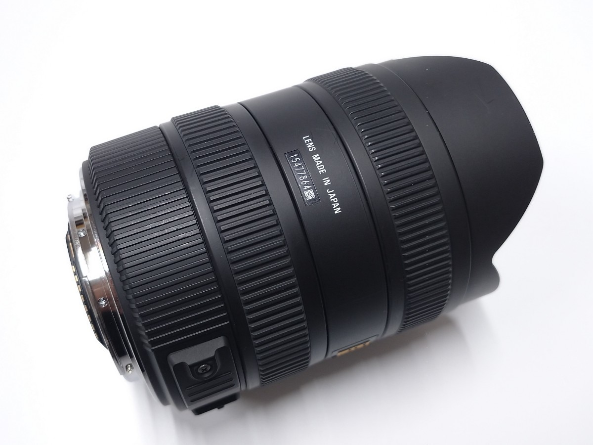 【使用少・付属品完備】SIGMA 8-16mm F4.5-5.6 DC HSM キヤノン EFマウント用 APS-C専用 シグマ 超広角ズームレンズ _画像6