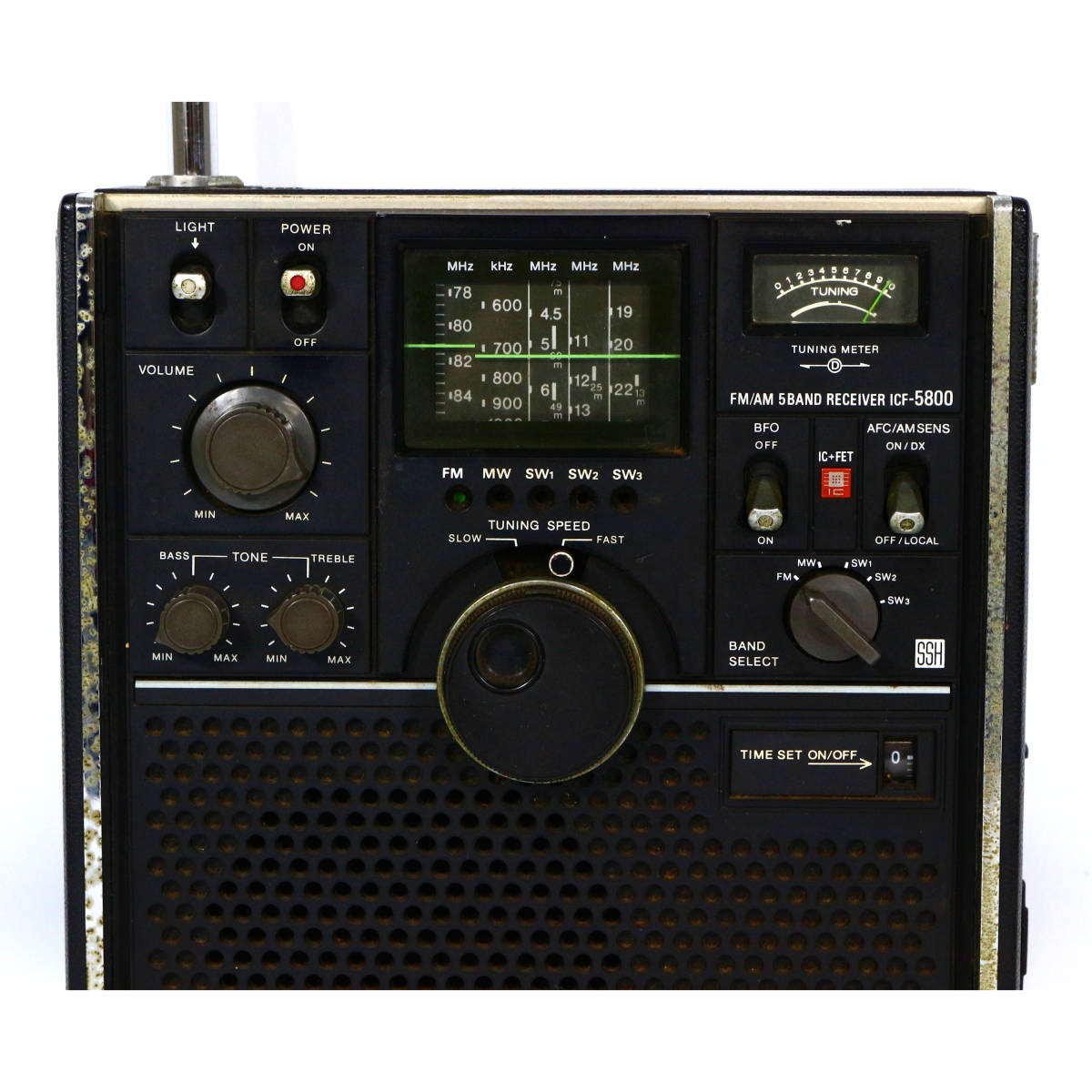 SONY ソニー スカイセンサー FM/AM 5 BAND RECEIVER ICF-5800 ラジオの画像2