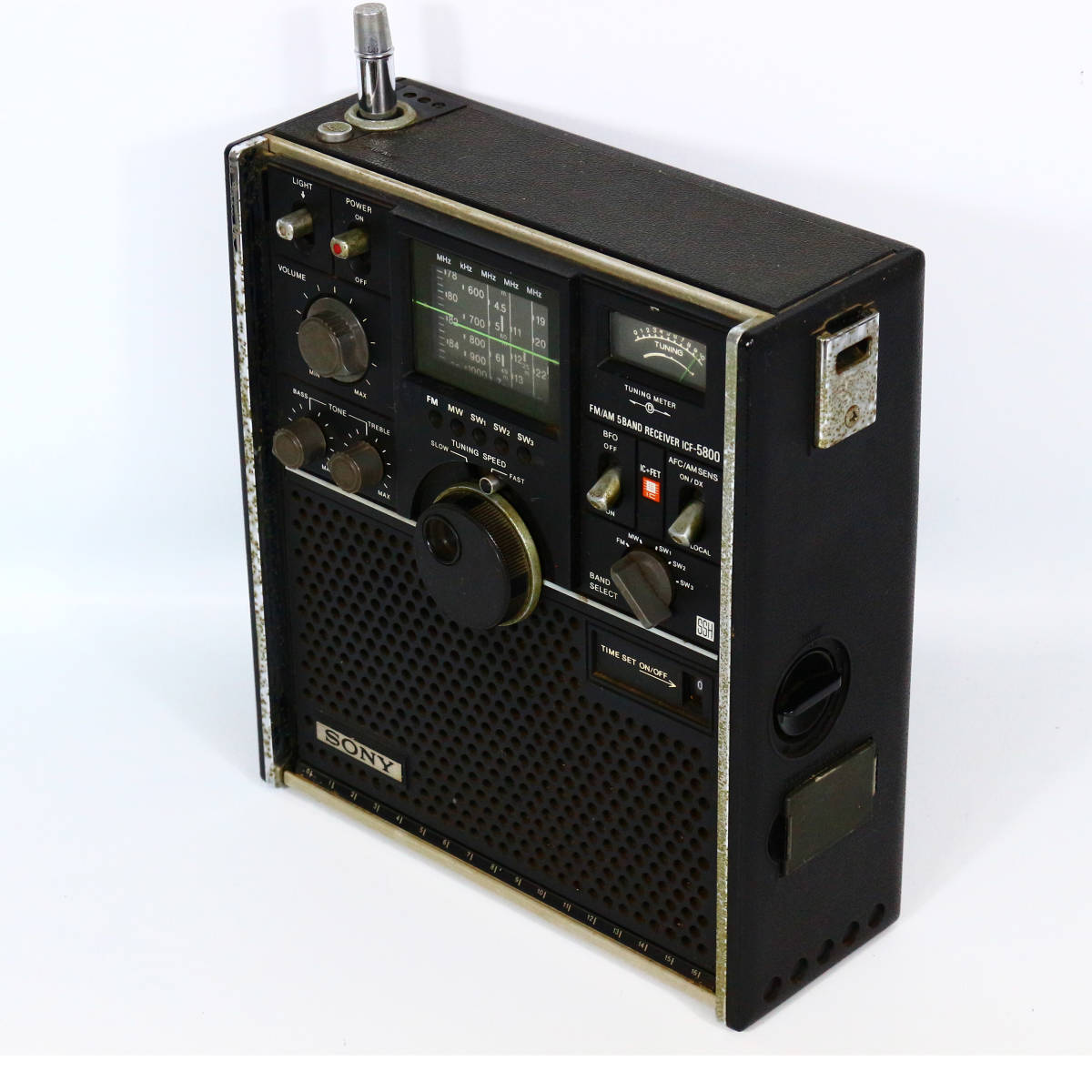 SONY ソニー スカイセンサー FM/AM 5 BAND RECEIVER ICF-5800 ラジオの画像4