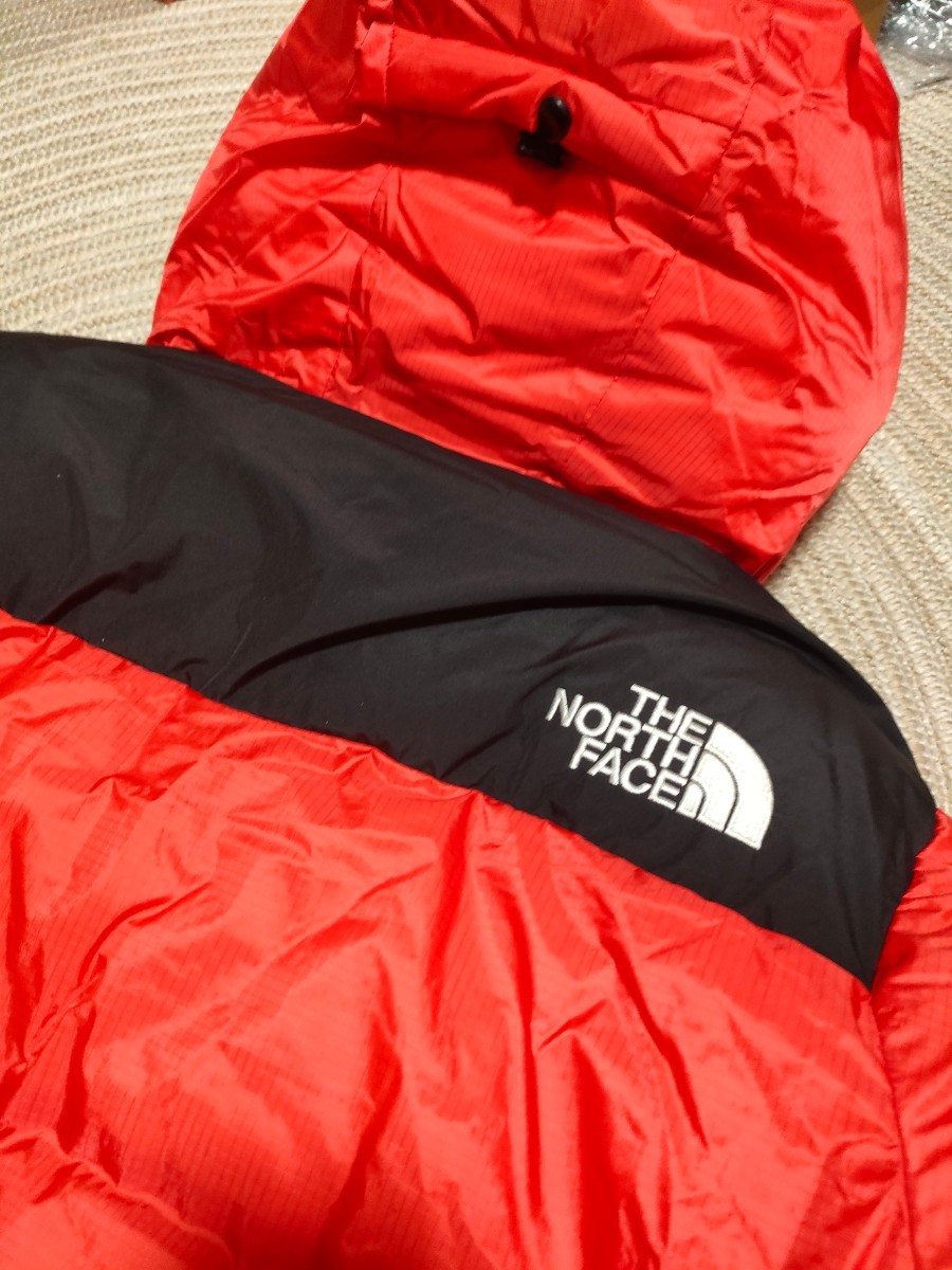 新品 未使用 ノースフェイス 最高峰 ダウンジャケット ヒマラヤンパーカー L ファイアリーレッド THE NORTH FACE ジャケット 900フィル 赤_画像7