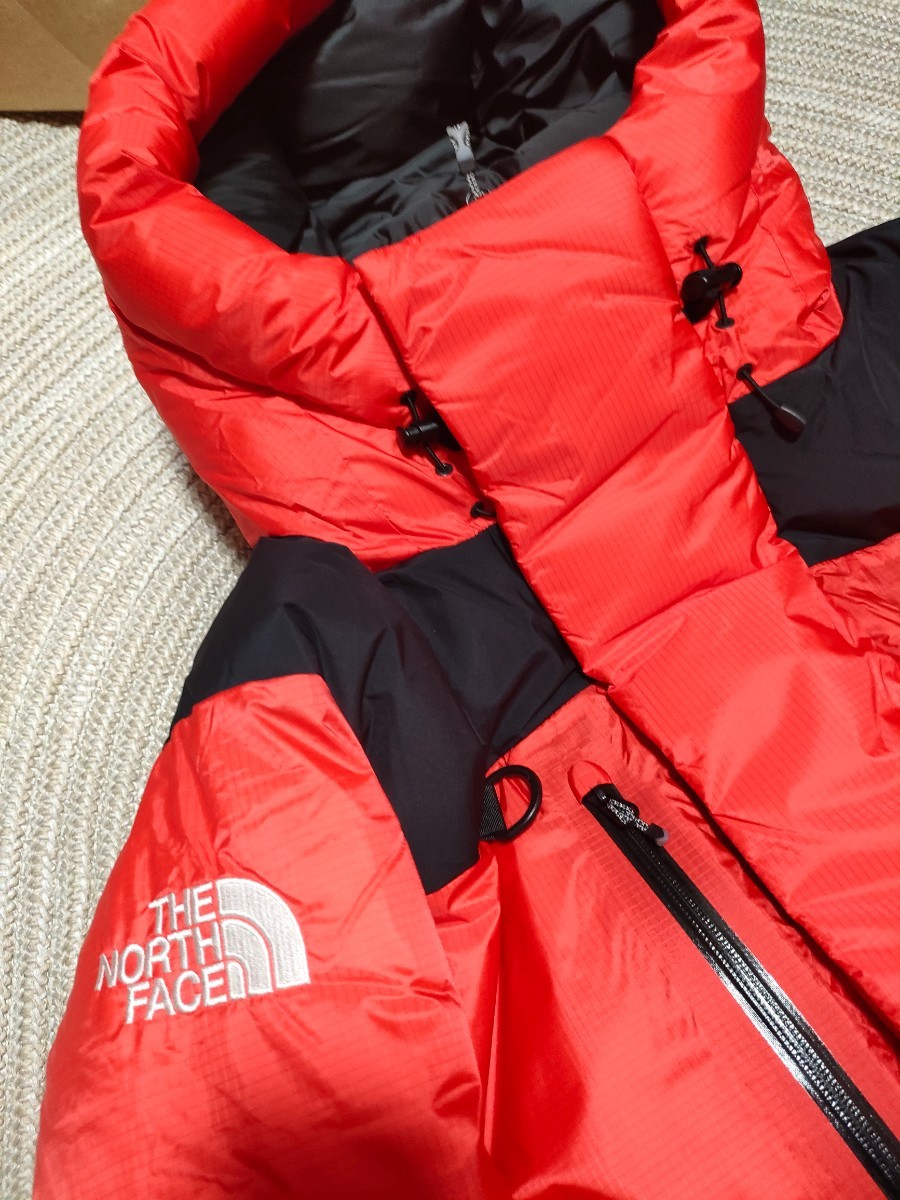 新品 未使用 ノースフェイス 最高峰 ダウンジャケット ヒマラヤンパーカー L ファイアリーレッド THE NORTH FACE ジャケット 900フィル 赤_画像3