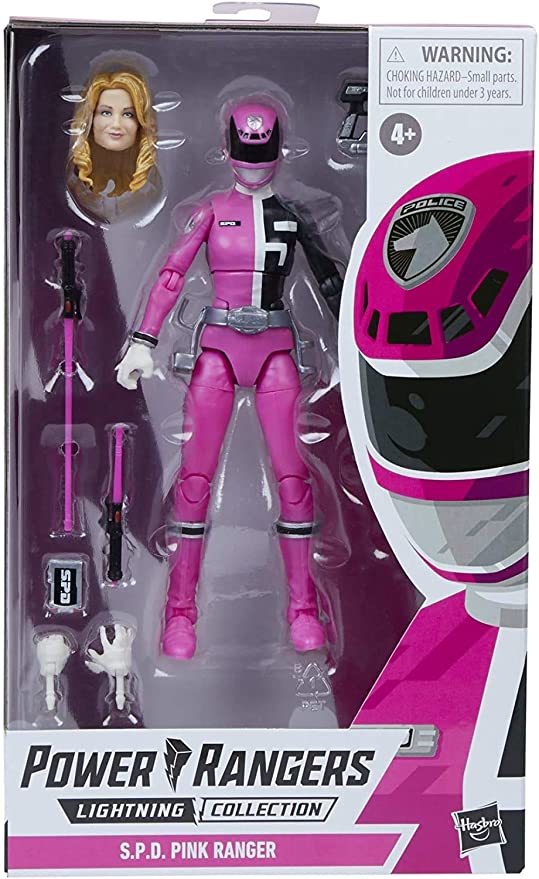  Power Ranger подсветка коллекция 6 дюймовый action фигурка S.P.D. розовый Tokusou Sentai Dekaranger teka булавка корочка 1
